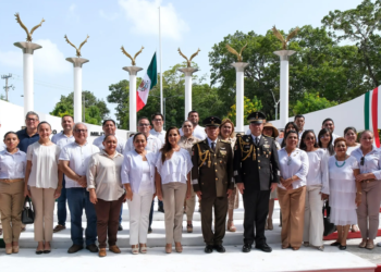 Chetumal rinde homenaje a los Niños Héroes a 179 años de la defensa de Chapultepec 1 Chetumal rinde homenaje a los Niños Héroes a 179 años de la defensa de Chapultepec