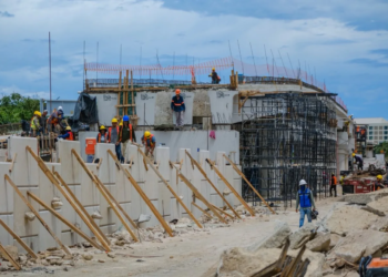Distribuidor vial Kukulcán alcanza 70% de avance y estaría listo a finales de año 4 Distribuidor vial Kukulcán alcanza 70% de avance y estaría listo a finales de año