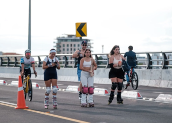 Más de 3 mil 500 personas disfrutan una tarde de actividades en el Puente Nichupté 4 Más de 3 mil 500 personas disfrutan una tarde de actividades en el Puente Nichupté