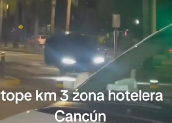 ¡Nuevo tope sin señalizar! kilómetro 3 de la Zona Hotelera de Cancún 6 ¡Nuevo tope sin señalizar! kilómetro 3 de la Zona Hotelera de Cancún