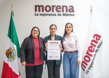 Morena designa a Andrea Chávez sin convocatoria; ¿el modelo podría repetirse en Cancún? 1 Morena designa a Andrea Chávez sin convocatoria; ¿el modelo podría repetirse en Cancún?
