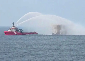 Incendio en Abkatún-H pone la atención en el Golfo de México