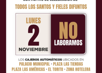 Benito Juárez cierra cajas el lunes 2 5 Benito Juárez cierra cajas el lunes 2