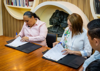 Firma SEGOB y CANACO alianza para prevenir la trata de personas en Quintana Roo