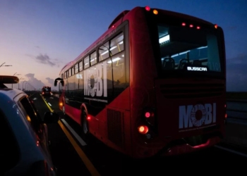 Límite estricto de pasajeros MOBI en autobuses de Cancún